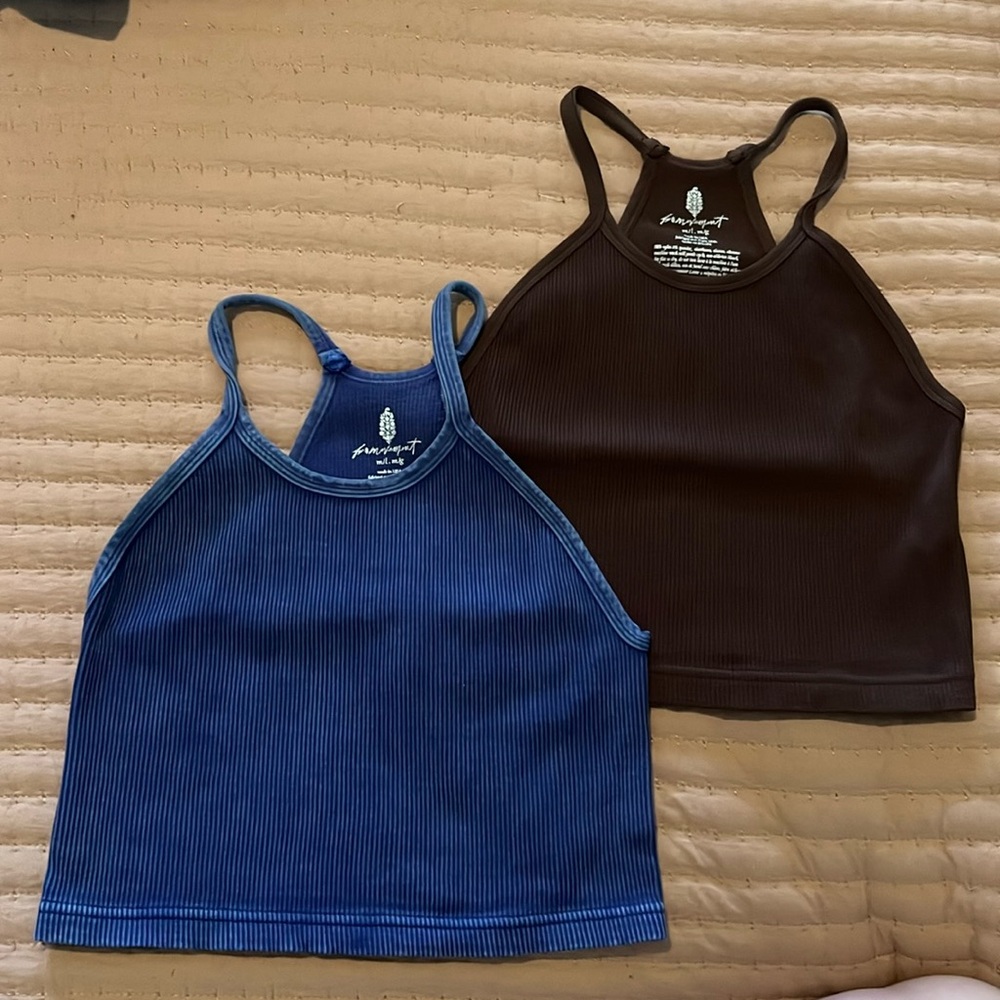 Happiness RunsCrop Tanks